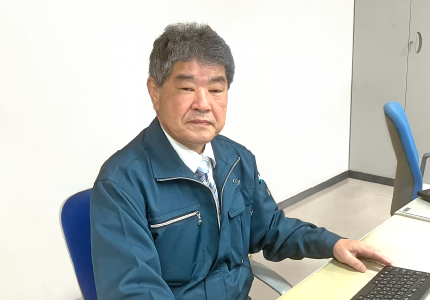 社長近影